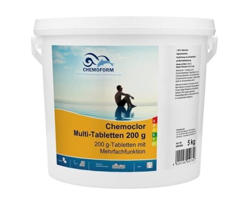 Chemoform 5Kg Chemoclor Multitabs 200 All in One von Chemoform