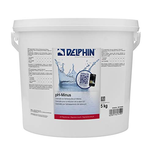 Chemoform Delphin pH Minus Granulat 5 kg senkt den pH Wert Schwimmbadpflege 0811005D von Chemoform