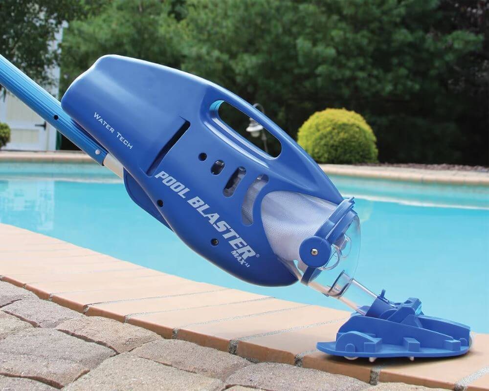 Chemoform Poolbodensauger Poolblaster Bodensauger Max Li für die Schwimmbadreinigung von Chemoform