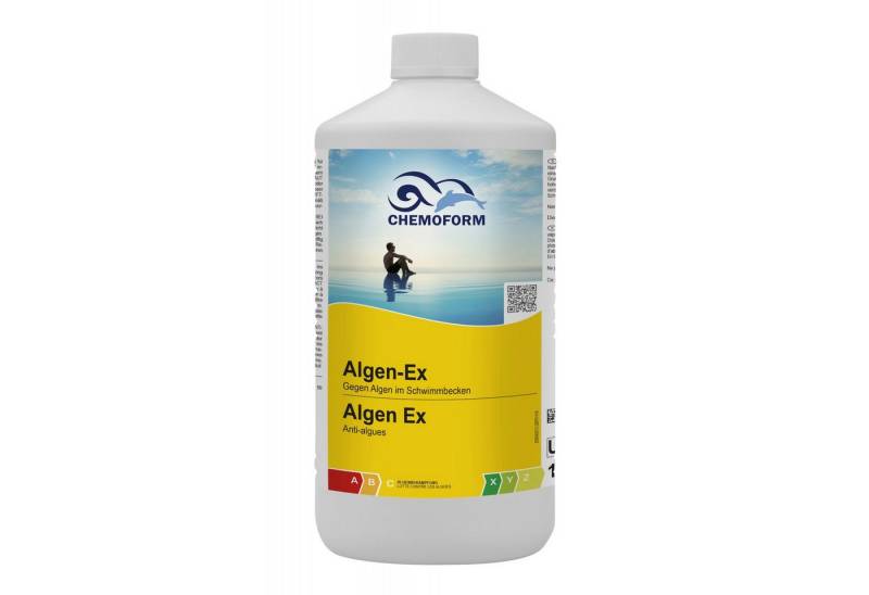 Chemoform Poolpflege Chemoform Algen-Ex 1 l Antialgenmittel zur Verhinderung der von Chemoform