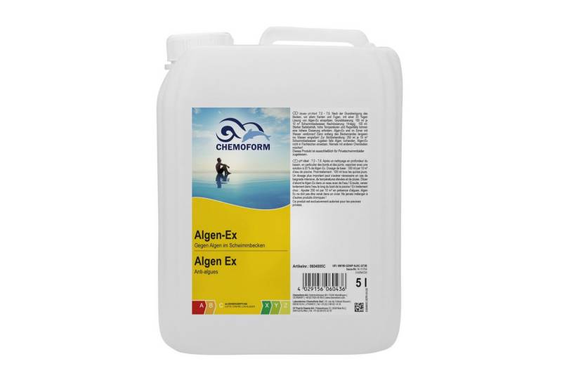 Chemoform Poolpflege Chemoform Algen-Ex 5 l Antialgenmittel zur Verhinderung der von Chemoform