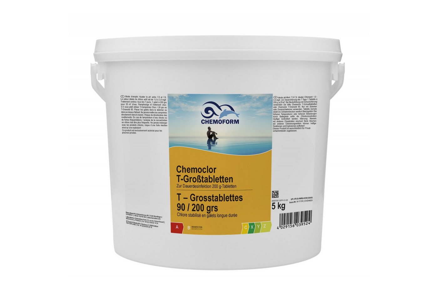 Chemoform Poolpflege Chemoform Chemoclor T-Großtabletten 200 g Chlortabletten zur von Chemoform