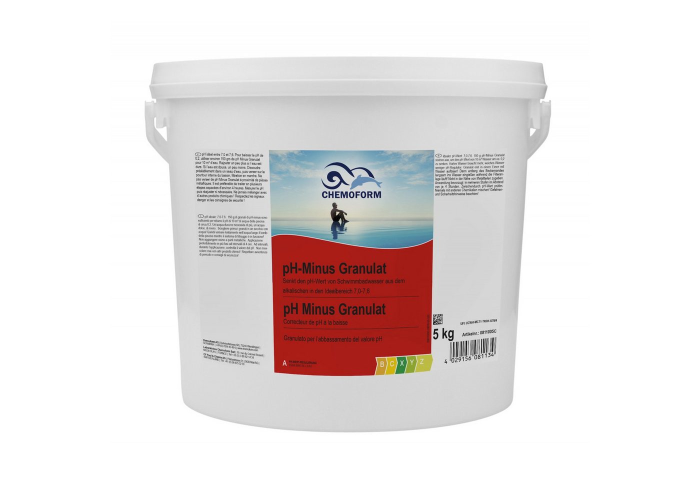 Chemoform Poolpflege Chemoform pH Minus Granulat 5 kg schnell löslich zum Senken des pH Chemoform Poolpflege Chemoform pH Minus Granulat 5 kg schnell löslich zum Senken des pH von Chemoform