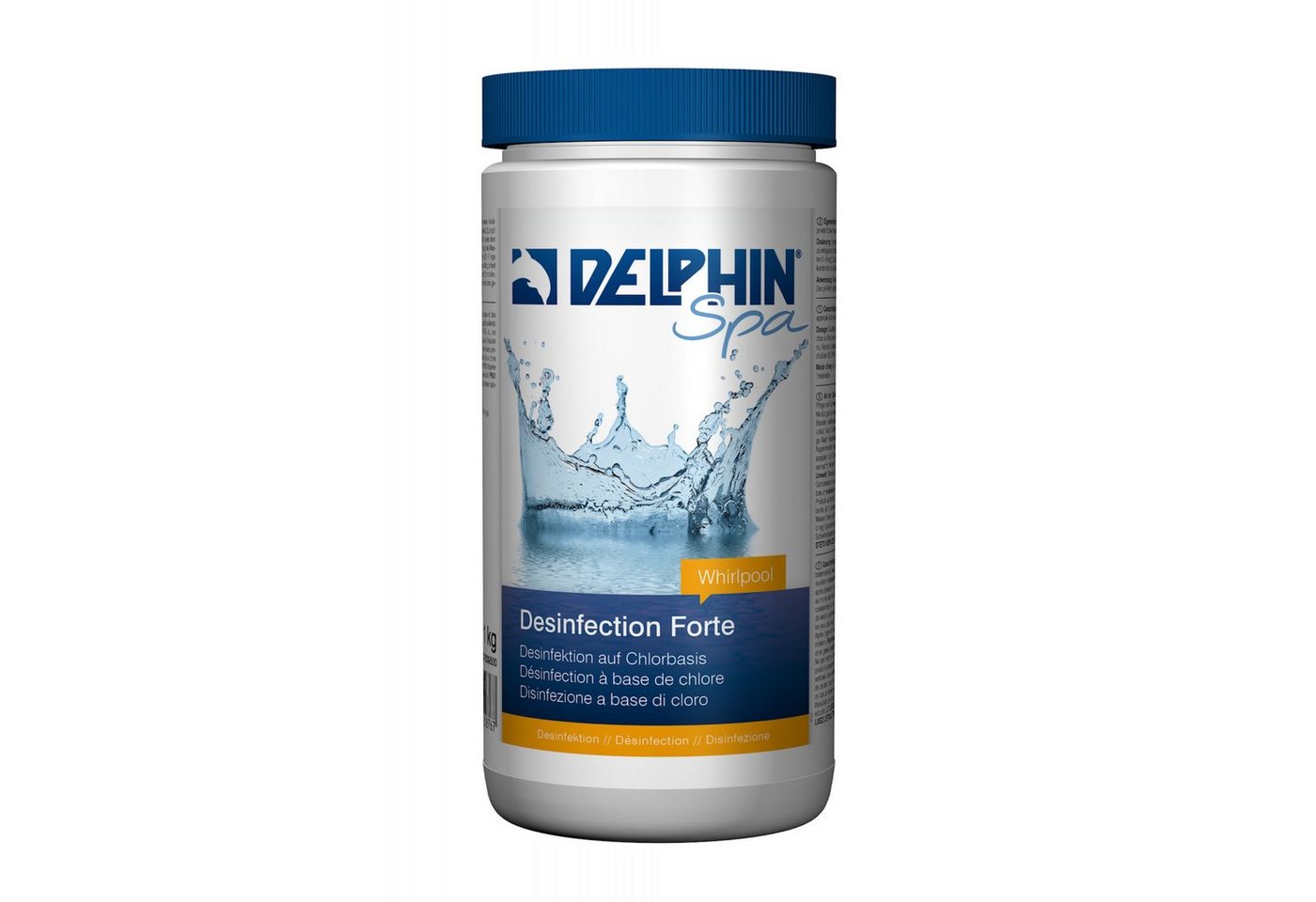 Chemoform Poolpflege Delphin Desinfektion Forte 1kg Basis Chlor für Whirlpool von Chemoform