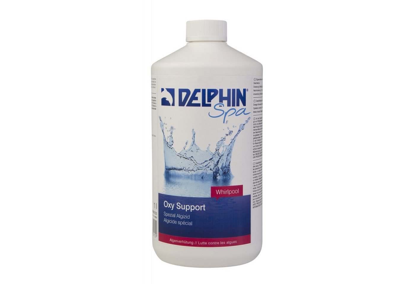 Chemoform Poolpflege Delphin Oxy Support 1 Liter Algenprophylaxe für Whirlpool von Chemoform