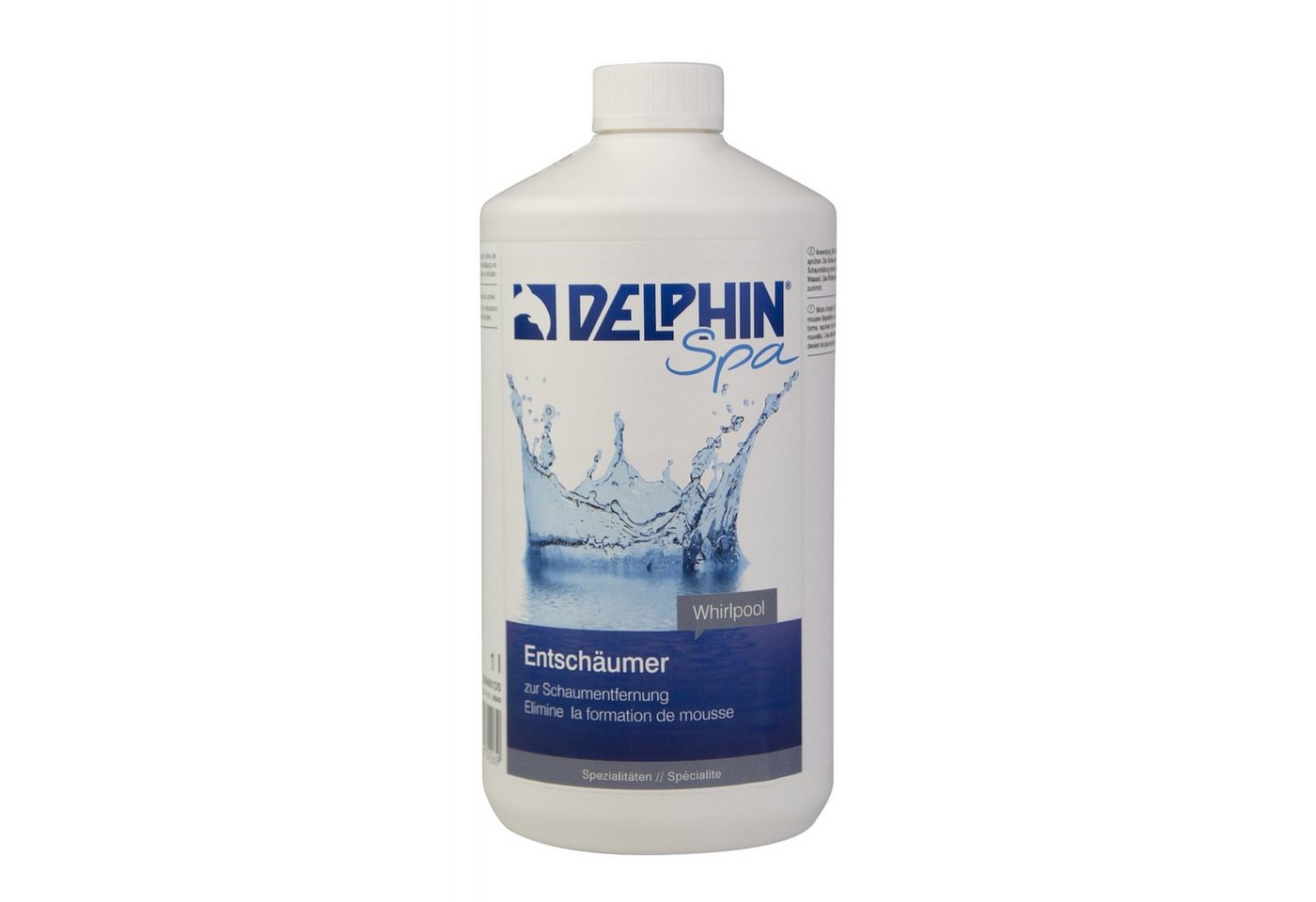 Chemoform Poolpflege Delphin Spa Entschäumer 1 Liter für Whirlpool Whirlpoolpflege von Chemoform