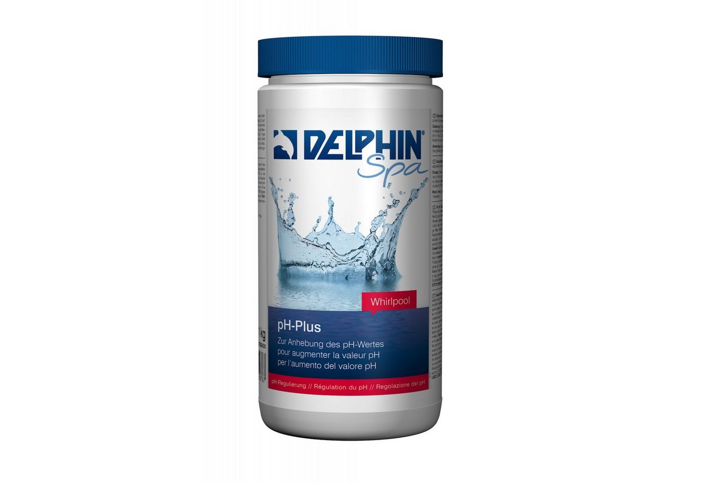 Chemoform Poolpflege Delphin Spa pH Plus Granulat 1 kg für Whirlpool erhöht den pH Wert von Chemoform