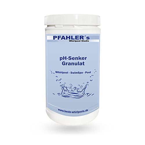 pH Senker Granulat Senker Regulierung Pool Schwimmbad Whirlpool pH Minus (1,5 KG) von Chemoform.