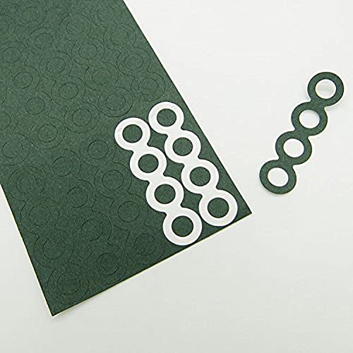 CHENXI Shop 50 Stück Karton 4 x 18650 Batterie, Isolatoren Elektrische isolierender selbstklebend Papier von ChenXi Shop