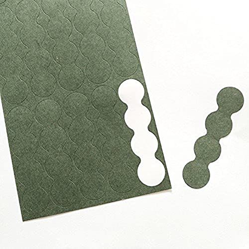 CHENXI Shop 50 Stück Karton 4 x 18650 Batterie, Isolatoren Elektrische isolierender selbstklebend Papier von ChenXi Shop