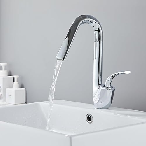 Alle Kupfer gebürsteten Goldbecken Wasserhahn eines Loch heißer und kaltes Wasserhahn Haushaltshahn Wasserhähne von ChenYuNiu