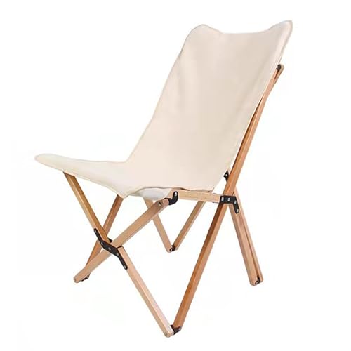 ChenYuNiu Klapper Butterfly Stuhl - Campingstuhl im Freien mit massivem Holzbau, leicht zu tragen, ideal für Zuhause oder Strand, kompaktes Design ChenYuNiu Klapper Butterfly Stuhl - Campingstuhl im Freien mit massivem Holzbau, leicht zu tragen, ideal für Zuhause oder Strand, kompaktes Design von ChenYuNiu