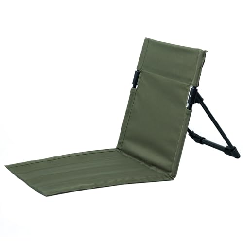 ChenYuNiu Leichter Faltbarer Lounge -Stuhl - Tragbare Aluminium -Rückenlehne für Camping im Freien, Strand, Grill, Angeln und Picknicks von ChenYuNiu