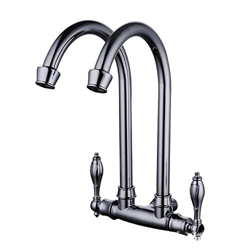 Legierung Einlochwand in zwei Griffe Küchenarmaturen Mischventil Küche Spüle Sprühgerät Assembly Wasserfall Ausgussentwässerungsbecken Legierung Einzelloch-Wasserhahn Kaltwasserhahn (Größe: Stil 1) Legierung Einlochwand in zwei Griffe Küchenarmaturen Mischventil Küche Spüle Sprühgerät Assembly Wasserfall Ausgussentwässerungsbecken Legierung Einzelloch-Wasserhahn Kaltwasserhahn (Größe: Stil 1) von ChenYuNiu