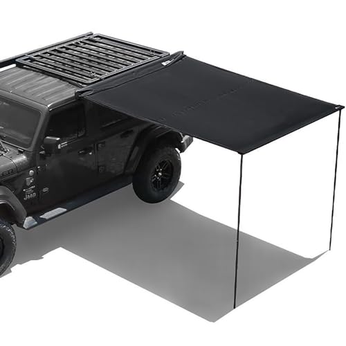 SUV -Markise zum Camping - Versenkbare Autoseite mit PU5000mm wasserdichtem Schutz, Dachregal -Auszugsschatten. von ChenYuNiu