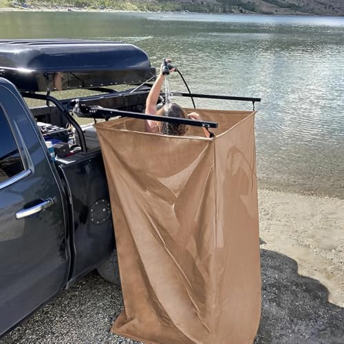 Tragbares Duschzelt - Camping -Duschzelt im Freien für Sonne, Regen und Windschutz - 39 "L x 39" W x 71 "H von ChenYuNiu