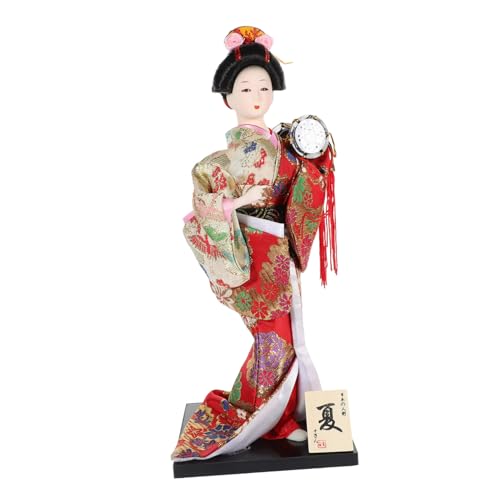 Chencunquangod Japanische Geisha-Kimono-Sammelfigur, für Zuhause, Büro, Desktop-Dekoration von Chencunquangod