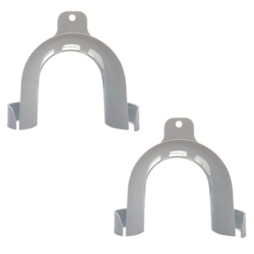 U-förmiger Abflussschlauchhaken, U-Biegung, Ablaufschlauch-Halterung für 20–26 mm Sanitärrohre von Waschmaschinen, Geschirrspülern, 2 Stück von Chencunquangod