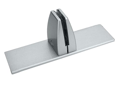1 x Schreibtisch-Trennwand, Aluminium-Schild, Bildschirm-Clip-Halter für Büro, Zuhause, Schreibtischplatte von ChengChengJin