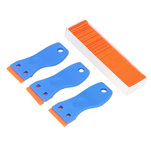 103pcs Scraper -Werkzeugset, Aufkleber -Lackentferner für automatische Fensterglas, Nicht -Schlupf -ABS -Griff mit 100 Klingen, Kratzwerkzeug für enge Flecken und Kleber 103pcs Scraper -Werkzeugset, Aufkleber -Lackentferner für automatische Fensterglas, Nicht -Schlupf -ABS -Griff mit 100 Klingen, Kratzwerkzeug für enge Flecken und Kleber von ChengyuWei