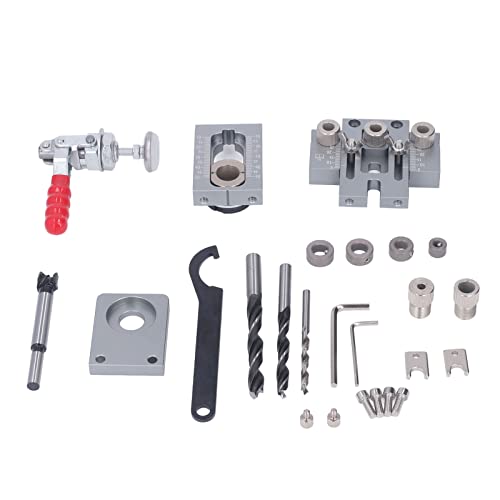 3 in 1 Woodworking Drilling Locator Set, Quick Clamping, Adjustable Puncher Tool Kit, Aluminum Alloy Material, High Efficiency and Accuracy for Woodworking Projects 3 in 1 Woodworking Drilling Locator Set, Quick Clamping, Adjustable Puncher Tool Kit, Aluminum Alloy Material, High Efficiency and Accuracy for Woodworking Projects von ChengyuWei