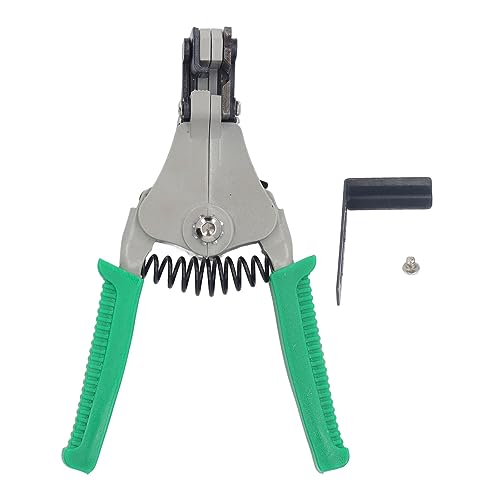 Automatische Drahtstripper, hohe Y -Stahl -Drahtabstrippzange, multifunktionales Werkzeug mit 6 Stripplöchern von 0,5 mm bis 3,2 mm, Gewicht PP -Griff für elektrische von ChengyuWei