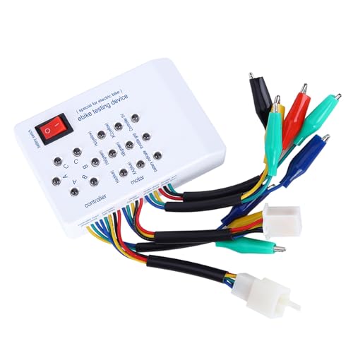 Brushless Motor Tester, Electric Vehicle Detector, Check Motor Controller Brake Lever, 115x80x26mm Lightweight Portable Tester with Self Check Function for E Bike Scooter Electro von ChengyuWei