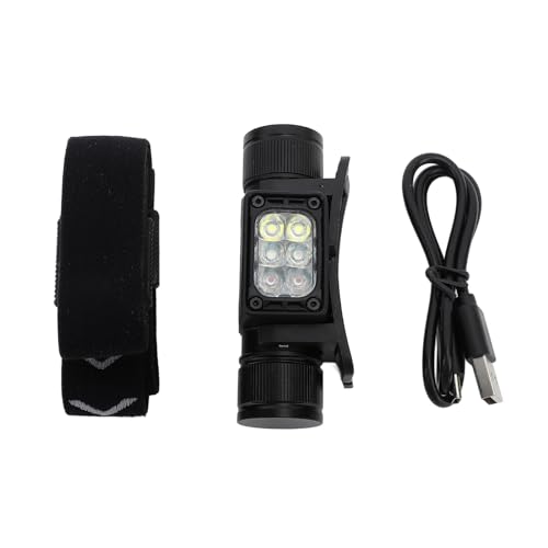 ChengyuWei LED Headlamp Flashlight, Reable Headlamp with 7 Modes, Aluminum y Head Mounted Flashlight for Outdoor Hiking Camping Fishing Repairing, 180 Degrees ChengyuWei LED Headlamp Flashlight, Reable Headlamp with 7 Modes, Aluminum y Head Mounted Flashlight for Outdoor Hiking Camping Fishing Repairing, 180 Degrees von ChengyuWei
