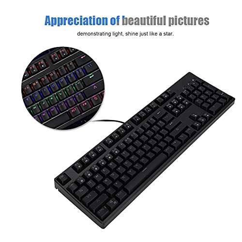 ChengyuWei RGB Mechanical Keyboard - Ergonomic with Backlight for Gamers & Office Use von ChengyuWei