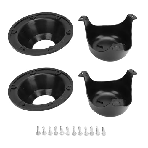 ChengyuWei RV Plumbing t Caps Replacement, 2 Pack Black ABS Plastic Cover Kit with Base and Screws, Resist Roof Sewer t Caps for RV Trailer Motorhome, Easy to Install Odor Prevention ChengyuWei RV Plumbing t Caps Replacement, 2 Pack Black ABS Plastic Cover Kit with Base and Screws, Resist Roof Sewer t Caps for RV Trailer Motorhome, Easy to Install Odor Prevention von ChengyuWei