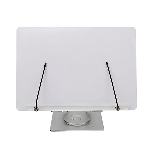 Faltbarer Buchständer, Reading -Rack mit 360 ° Rotation, Höhenbuchhalter, Gonomic Design Desktop Stand für das Studium, das Wohnzimmer, Lutes robuste Basis und von ChengyuWei