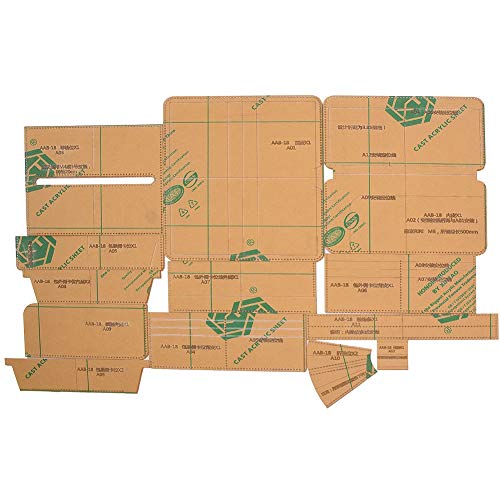 Long Wallet Pattern Acrylic Stencil Template for Leather Crafts DIY, Transparent Cutting Mould with High Precision, Lightweight and Easy to Store, 1:1 Ratio Design von ChengyuWei