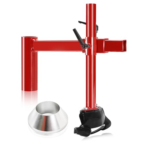Manual Tire Changer Duck Head Kit, Tire Changer Duck Head Adapter Set, Carbon Steel Manual Tire Mounting Kit with 7Pcs Accessories for 16 to 21 h Car Tires, Reduced Friction von ChengyuWei