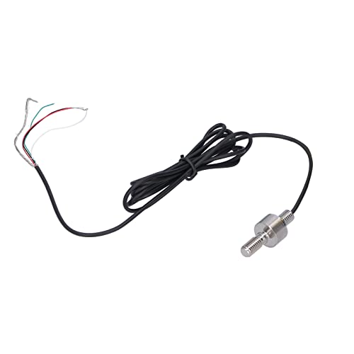 Mini Pull Pressure Force Sensor, Industrial Automation Load Cell, Stainless Steel Miniature Sensor with Cable, High Strain Sensor for Tension and Pressure Measurement (50KG) von ChengyuWei