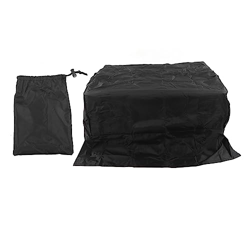 Oxford Cloth Grill Cover, Outdoor Rainproof Sunproof, Large Size 81x66x61cm, Built in Grill Top Cover, Protected Against All Weather Conditions (Black) von ChengyuWei