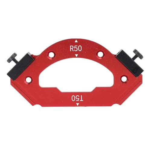 R50 T50 Aluminum Alloy Corner Router Template for Woodworking Enhance Efficiency with Alignment and Shaping, Sturdy and Multi Functional Jig for Beveled, Outer R50 T50 Aluminum Alloy Corner Router Template for Woodworking Enhance Efficiency with Alignment and Shaping, Sturdy and Multi Functional Jig for Beveled, Outer von ChengyuWei