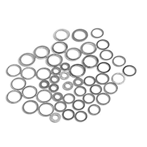 Chenhan Unterlegscheiben 20Pcs 10x14x1mm Aluminium Scheiben Dichtung Flacher Metallring Dichtung Aluminium Dichtringe Dichtungen schwer (Inner Diameter : 10x14x1mm) von Chenhan