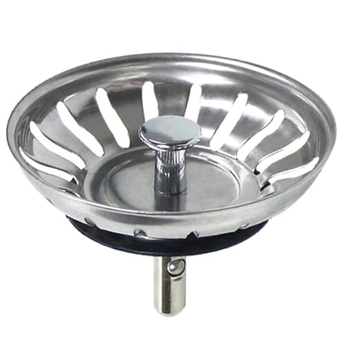 1 Stück Sieb Premium Edelstahl Ersatz Küchenspüle Sieb Abfall Ablassschraube 80mm Abtropffläche Sieb Laugungskorb Abfall 1 Stück Sieb Premium Edelstahl Ersatz Küchenspüle Sieb Abfall Ablassschraube 80mm Abtropffläche Sieb Laugungskorb Abfall von Chenhj