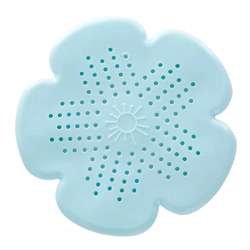 Blumenform Küchenspüle Abfluss Silikon Haarfänger Badezimmer Stopper Siebe Duschabdeckung Becken Spüle Filter Bodenablauf(Green) von Chenhj