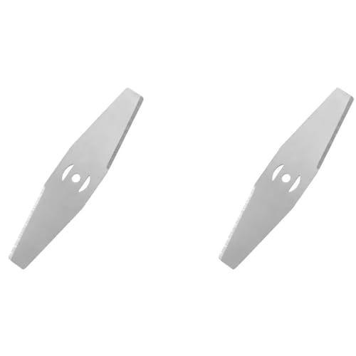 Chenhj 1-5 STÜCKE Metall Grasfadentrimmerkopf Ersatzsägeblätter Rasenmäherbeschläge for Hausgarten-Elektrowerkzeugteile(2PCS) von Chenhj