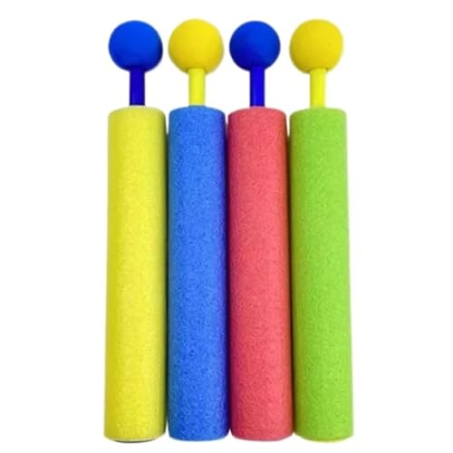 Chenhj 4 Stücke Wasser Blaster Wasser Pistolen for Kinder Shooter Tragbare 4 Farben 30ft Reichweite Kinder Schaum Wasser Pistole Sommer von Chenhj
