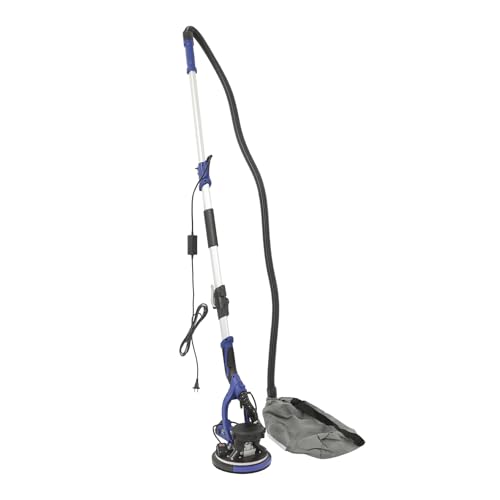 Trockenbauschleifer, 850W Wandschleifer Elektrischer Decken-Wandschleifer mit Staubabsaugung, Elektrischer Staubfreier Trockenbauschleifer 6 Gänge 800-1800 U/min Enthält 6 Schleifscheiben (Dunkelblau) Trockenbauschleifer, 850W Wandschleifer Elektrischer Decken-Wandschleifer mit Staubabsaugung, Elektrischer Staubfreier Trockenbauschleifer 6 Gänge 800-1800 U/min Enthält 6 Schleifscheiben (Dunkelblau) von Chensyo