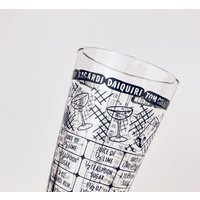 Vintage Bundes Glas Cocktail Shaker - Maße + Richtungen von ChenuzAtelier