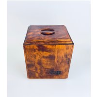 Vintage Holz Zuckerdose - Baribocraft Canada Zwei Loch Griff Top von ChenuzAtelier