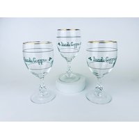 Vintage Irish Coffee Goldrand Tassen - Set Aus Drei | 3 Glas Made in France von ChenuzAtelier