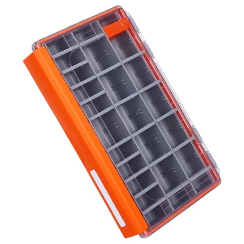 Angelausrüstungsbox, Köder-Organizer, transparenter Deckel, Werkzeugaufbewahrung mit herausnehmbarer Trennwand, tragbare Ablageschale, Outdoor-Organizer Angelausrüstungsbox, Köder-Organizer, transparenter Deckel, Werkzeugaufbewahrung mit herausnehmbarer Trennwand, tragbare Ablageschale, Outdoor-Organizer von Chenxi Studio