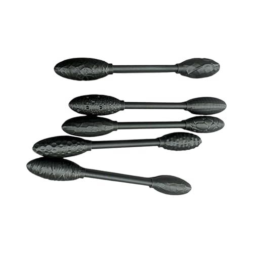 Chenxi Studio 5-teiliges Texturwerkzeug-Set für Tonkunst, Texturstab, Doppelkopf-Modellierstab, oval, Modelliermasse, Musterrollen-Kits von Chenxi Studio