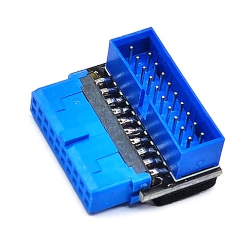 Chenxi Studio Desktop-Motherboards USB 3.2 GEN1 19-polig/20-polige Buchsen, 90-Grad-Drehwinkeladapter Chenxi Studio Desktop-Motherboards USB 3.2 GEN1 19-polig/20-polige Buchsen, 90-Grad-Drehwinkeladapter von Chenxi Studio