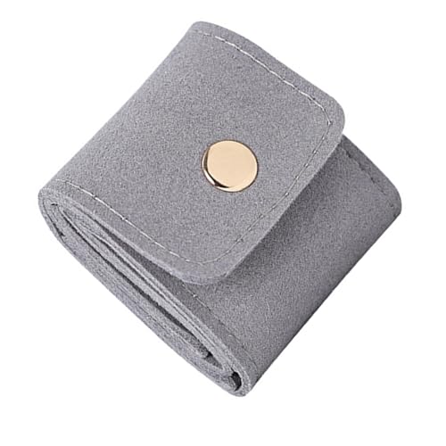 Chenxi Studio Kompakte Schmuck-Aufbewahrungstasche, mehrere Trennwände, schützendes, weiches Futter für Ohrringe, Halsketten, Accessoires, Schmuck-Zubehör-Organizer Chenxi Studio Kompakte Schmuck-Aufbewahrungstasche, mehrere Trennwände, schützendes, weiches Futter für Ohrringe, Halsketten, Accessoires, Schmuck-Zubehör-Organizer von Chenxi Studio