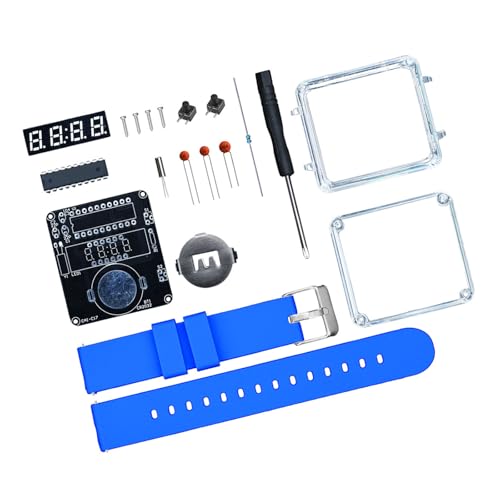 Chenxi Studio LED-Uhrenarmbänder, keine Batterie, einfache 30-Minuten-Montage, mit Display und wiederverwendbaren Silikon-Komponenten, Montage von Armbanduhren von Chenxi Studio
